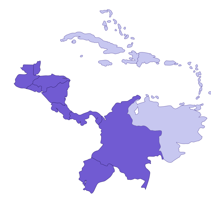 mapa paises presentes andrec
